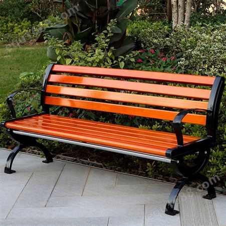 新疆公园椅户外长椅休闲椅奢华铸铝广场椅铁艺排椅合金长条椅简约室外