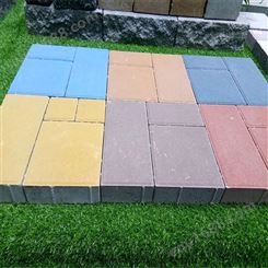 济宁嘉元工贸彩色路面砖现货出售质量可靠
