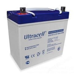 进口ULTRACEL蓄电池UL55-12/12V55AH直销ULTRACEL蓄电池厂家销售