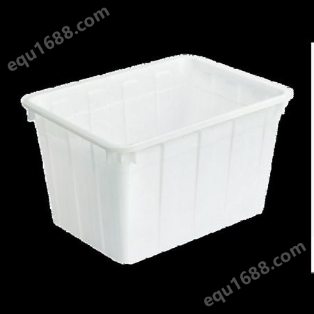恬晨牌260L 普通300型白色 860x645x630mm无盖大水箱塑料水箱海产品水箱塑胶方形水箱大胶箱可定制