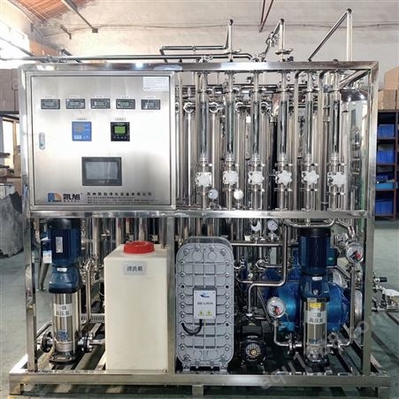 凯旭二级反渗透+EDI纯化水设备 GMP纯化水KX2-500