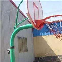 独臂篮球架 凹箱篮球架 鸿福 平箱篮球架厂家 生产销售