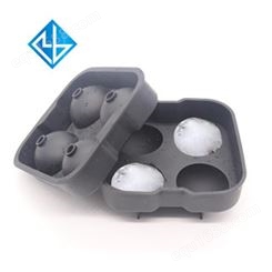 瑞博圆形硅胶制冰盒 创意球形冰格 食品级冰球模