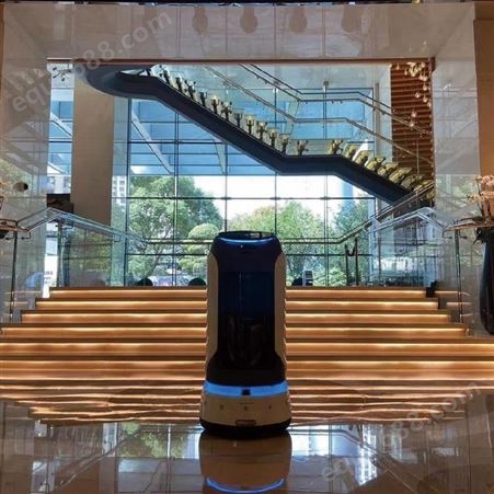 陕西酒店递送服务机器人 吉事通送货机器人自主乘坐电梯的机器人呼叫客房电话的机器人送餐机器人