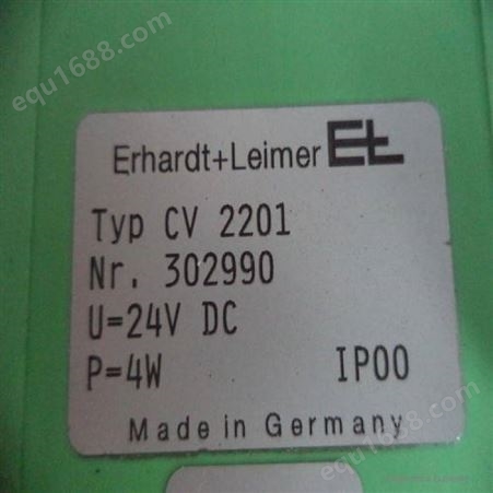 德国莱默尔控制器 Erhardt+Leimer纠偏器,E+L张力传感器 322563
