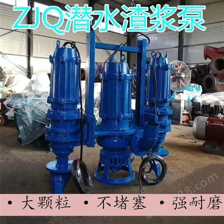 150ZJQ200-22立式潜水渣浆泵 电厂沉淀池带搅拌器液下渣浆泵价格 韩辉