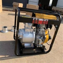 小型工程6寸柴油离心泵 柴油8寸离心泵 柴油动力抽水泵