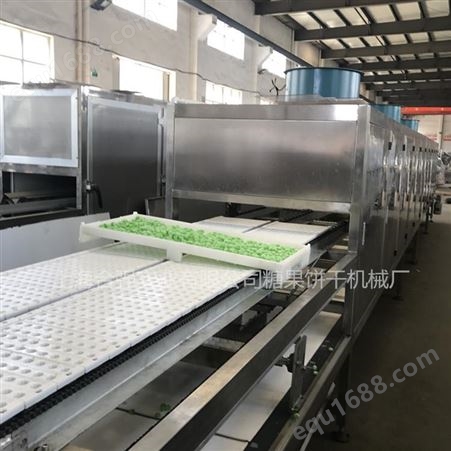上海合强厂家伺服硬糖浇注生产线 全自动梨膏糖浇注设备 优质糖果机械制造商