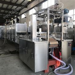 上海合强 150型全自动糖果生产线 软糖浇注机械 多功能软糖设备视频 工厂直销