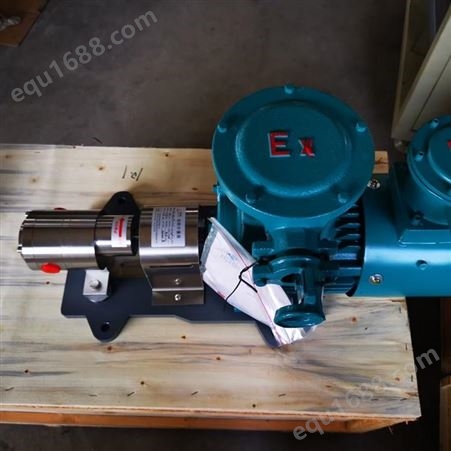 胶水泵 灌胶机齿轮泵 胶用计量泵 高粘度齿轮泵 型号齐全