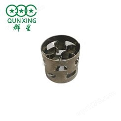 萍乡群星供应25/38mm鲍尔环 不锈钢化工填料 金属鲍尔环