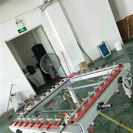 供应机械式拉网机 1.2X1.5米厂家大量批发机械拉网机 手动拉网机 气动绷网机