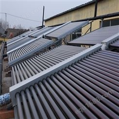 厂家供应家用太阳能采暖集热器 太阳能热水采暖地暖 太阳能热水工程联箱