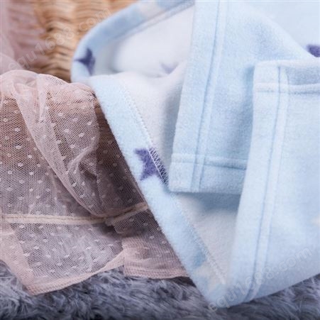 棉毯 春秋新生儿婴儿印花抱被 纯棉棉毯 厂家定制