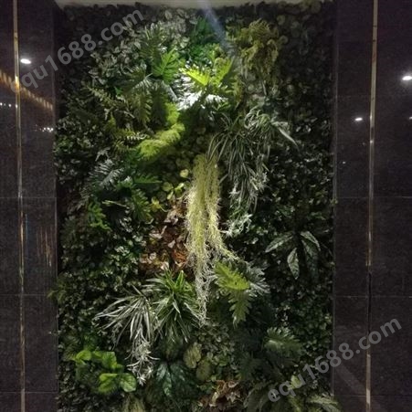 江苏室外生态植物墙定制 网红仿真植物墙