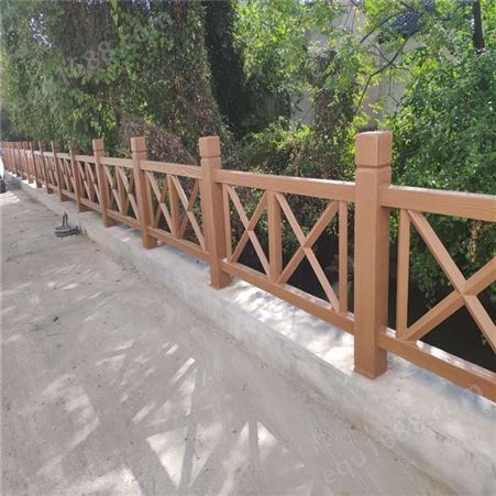 肖氏 专业供应仿木栏杆 挡土树桩仿木护栏 可定制加工