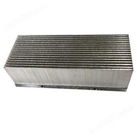 来图加工AL1060耐用防腐散热片 铝铲齿散热器厂家