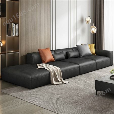 四川科技布沙发 现代简约小户型沙发 客厅直排布艺沙发