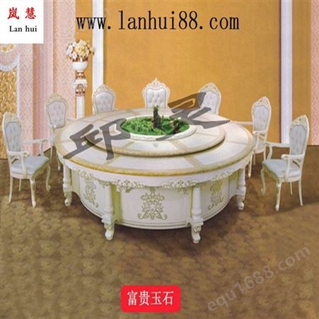 深圳电动餐桌电动大圆桌面  广东电动餐桌椅厂家价格