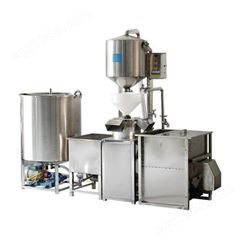 磨煮组合 恒亿 吸豆磨浆机 磨浆煮浆 豆制食品厂设备 90公斤/小时