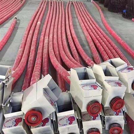 丰庆小麦吸粮机3-30米软管吸粮机 软蛟龙输送锯末装袋机