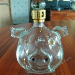 小猪酒瓶   动物酒瓶   十二生肖酒瓶   河间艺术酒瓶