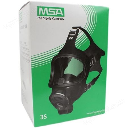MSA/梅思安 D2055790-CN 3S宽视野防毒面罩（Hycar橡胶材质）型号