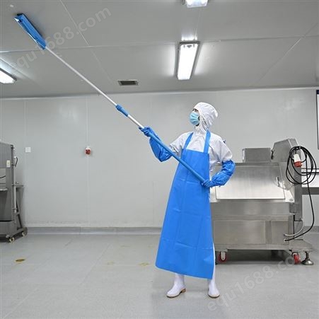 1250-1900食安库铝杆可搭配 扫把扫帚加长杆 清洁地板刷 地刮 耐用刷子