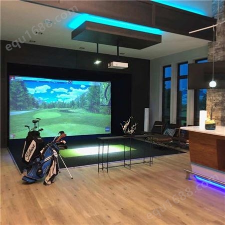 室内豪华模拟高尔夫