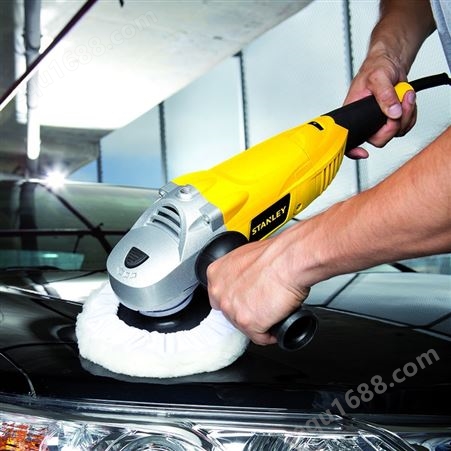 史丹利汽车抛光机打蜡机 可调速地板家具美容养护封釉抛光打磨机