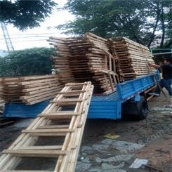 梅州人字木梯 实木装修家用工程木梯 木梯生产厂家