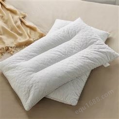 精致长方形保健枕芯批发 优质棉荞麦枕芯 酒店宾馆保健半荞麦枕