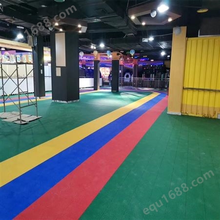 鑫煜供应 排球场悬浮式地板 网球场拼装悬浮地板 室内拼接地板