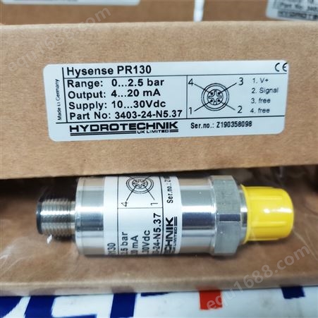 3403-24-N5.37海德泰尼克hydrotechnik Hysense PR130系列压力传感器3403-24-N5.37  现货供应