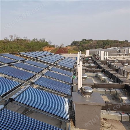 南京太阳能热水工程 学校热水系统 亿家人太阳能集热器