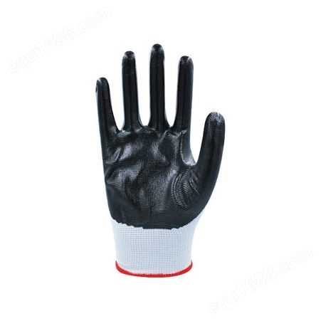丁腈涂层手套 防滑防油 抓握性好安全手套