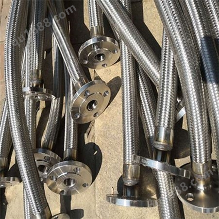 金属软管 包塑金属软管接头型号 法兰波纹金属软管供应商
