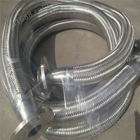 304不锈钢金属软管 燃气灶金属软管价格 法兰波纹金属软管工厂