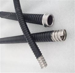 供应电厂用电线电缆护套软管包塑金属软管尼龙