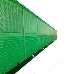 河北精创 组合玻璃钢声屏障定制 绿色吸音板 公路隔音板