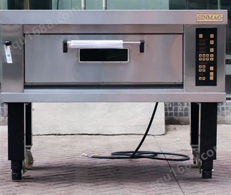 SINMAG无锡新麦电烤箱 商用一层两盘面包烤炉披萨炉单SM2-521型 厂家批发销售