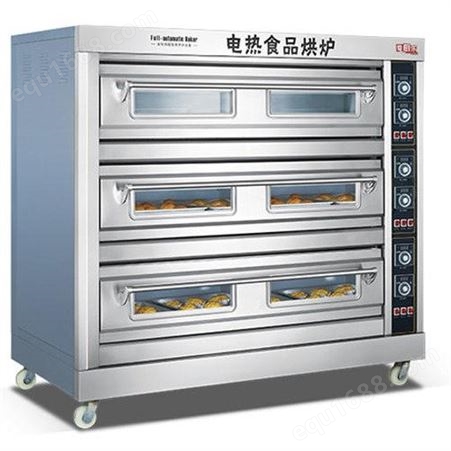 爱厨乐三层九盘电烤箱 通用款饼店烤箱 双重温控  ACL-3-9D 型  货到付款