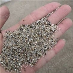 川青矿产品 海砂0.85-1.40目儿童沙池用无尘圆粒砂