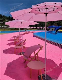 粉色彩砂 10-20目 多色可选 人工景区用 儿童游乐场娱乐用