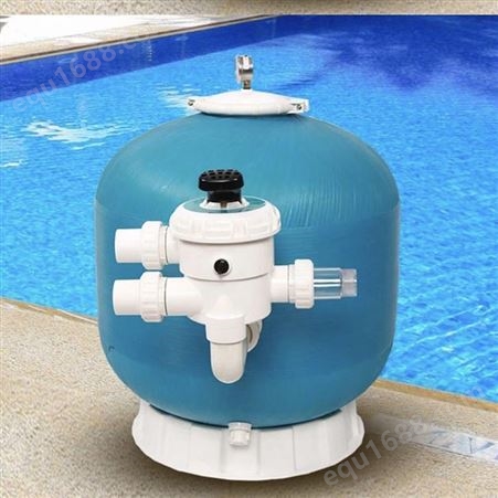 来宾泳池水处理设备厂家 游泳池净化设备 温泉水疗设备安装 千润品致QR-4n游泳池砂缸过滤器