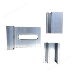背栓铝合金挂件定做 大理石配件加工 吉聚铝业 工业铝型材CNC处理