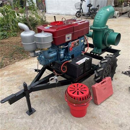 25马力柴油机抽水泵 农用灌溉抽水机 大流量混流泵