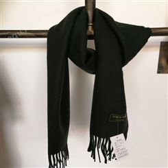 墨绿色围巾 围巾可定制 围巾正规厂家 朵羊围巾