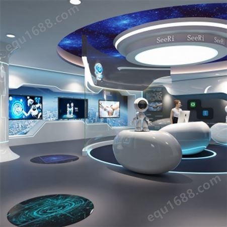 科研展厅 光影科技 互动智能 全息互动 数字展厅