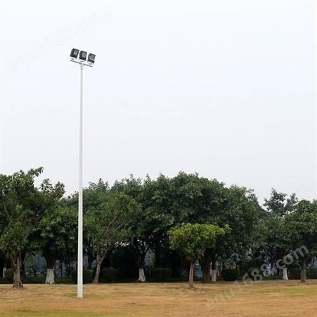铜川市镀锌管足球场灯杆供应 优格12米两截式灯杆 送货安装